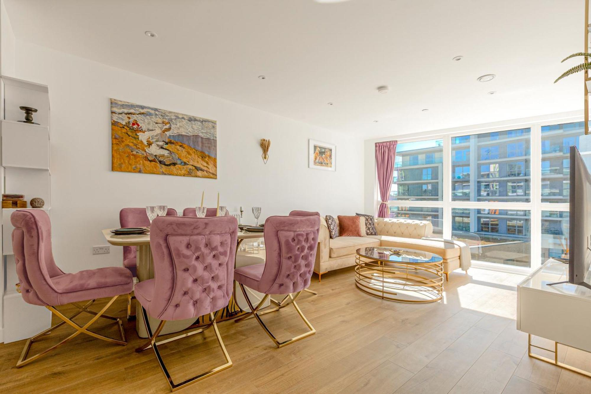 Appartement Cosy 2br Riverside In Greenwich With Balcony